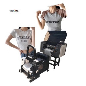 Máy in dtf Khổ Lớn đầu 2/4 60 cm Máy bột đầu tư thấp tùy chỉnh quần áo in điều kiện mới nhiều màu - Product Image 6