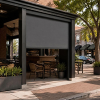 Store extérieur sans fil coupe-vent pour écoles, couloirs, terrasses et cantines
