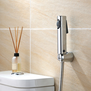Hanssmart фабрика <span class=keywords><strong>OEM</strong></span> упаковка черный хром ванная пластиковая Shattaf Набор <span class=keywords><strong>ABS</strong></span> спрей Туалет Биде набор - Product Image 3