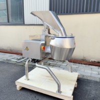 Industriële elektrische commerciële groentesnijmachine, professionele automatische aardappelsnijmachine