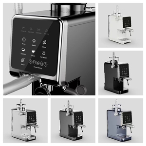 Machine à café expresso semi-automatique multifonctionnelle SANA en plastique avec double chaudière et pompe 20 bars pour usage domestique et hôtelier - Product Image 6
