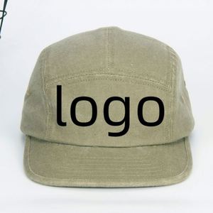 5-Piece <b>Flat</b> Washed Canvas Baseball High-Quality Flip Brow Camping Hat for <b>Men</b> Women Street Trendy Outdoor <b>Cap</b> Hip Hop - Product Image 1