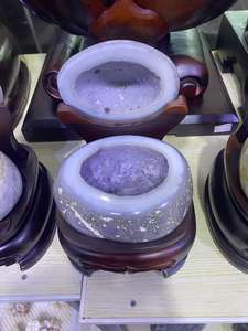 Adornos de Ágata de Cueva de Amatista Natural de Brasil, Geoda de Ágata Natural de Gran Tamaño, Cuenco <span class=keywords><strong>del</strong></span> <span class=keywords><strong>Tesoro</strong></span> de Amatista Grande - Product Image 2