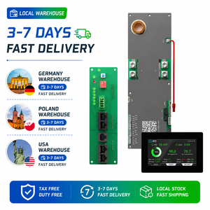 Stock UE JK BMS 16S 48V 150A Smart V19 Active Balance BMS avec communication CAN RS485 pour modules de batteries solaires au lithium-ion - Product Image 1