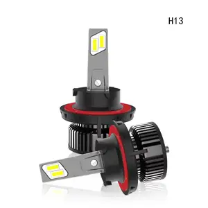 High Quality H13 LED Headlights For Ford Hummer F-250 Lar Emitting Diode Bulbs 6000K Color Temperature