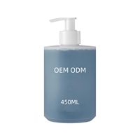 Gel Douche Nettoyant Hydratant Anti-Âge pour Mains et Corps Parfum Agave Bleue Marque Blanche avec Céramide et Acide Hyaluronique