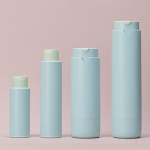 Cosmetic Replaceable Red Rotary Vacuum Airless Sunscreen <b>Bottle</b> 25ml 45ml Eye BB Cream Red Plastic Refillable Airless <b>Bottle</b> - Product Image 6