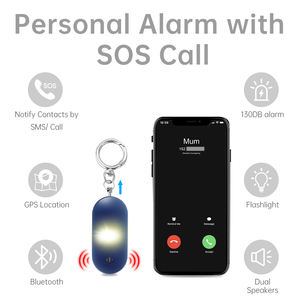 Neuer SOS-Personenalarm mit Smartphone-Verbindung für Notrufe und GPS-Standortbestimmung, SMS, 130dB Lautstärke - Product Image 3