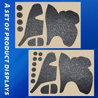 Autocollant de protection pour manette PS5, compatible avec la coque de la manette, antidérapant, pour accessoires Playstation 5