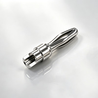 4.0mm Cross Head Banana Plug Nickel Plated Brass Connector Metal Pin Accessories for Test Instruments and Circuits