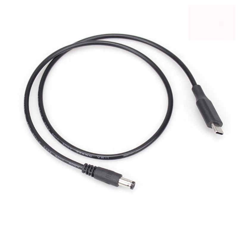 Индивидуальный кабель питания USB Type-c типа C папа к DC 5,5 мм папа
