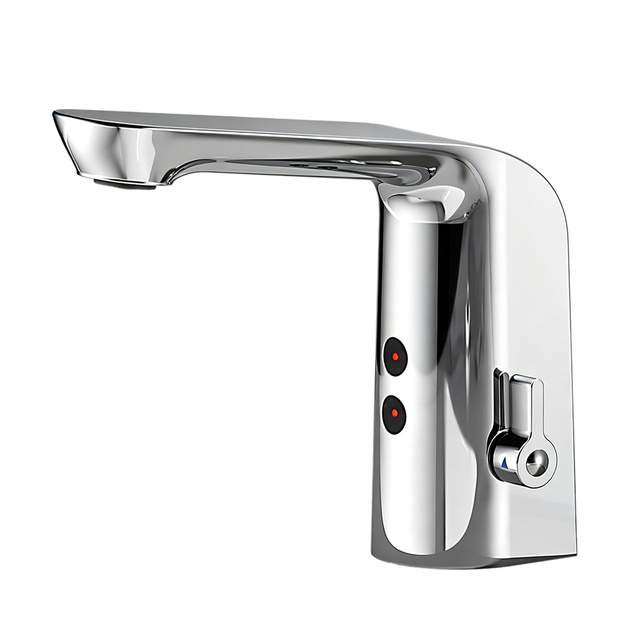 Hotel Bathroom Touchless Intelligent Water Tap Automatic Faucet Brass Sensor Faucet
