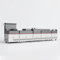 Machine d'impression numérique à alimentation par feuilles, vernissage et gaufrage pour gobelets et bols en papier, imprimante jet d'encre de qualité alimentaire 1600 dpi