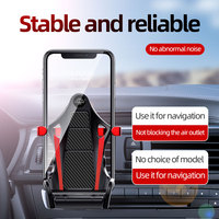 Universele JDM mobiele telefoonhouder 360 graden rotatie voor auto ventilatieopening creatieve racestoel telefoonhouder beugel