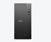 Desktop Tower Dell Pro QVT1260 Baru Intel Core I5-14400 RAM 8G/16GB SSD 256G/512GB untuk Bisnis Kantor Komputer Berkinerja Tinggi