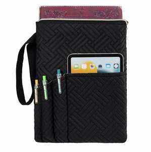 Funda Protectora Acolchada para Libros, Funda para Libros con Cierre, Lavable, Acolchada, para Biblias, con Bolsillos, para Libros de Tapa Blanda - Product Image 1