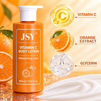 Lotion corporelle à la vitamine C en marque propre pour peaux sèches et ternes, soin hydratant quotidien, douceur et éclat sain 450 mL