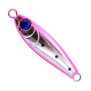 MISTER JIGGING 40g 55g 75g Artificial hard bait vacuum coating luminos lead fishing baits metal jig lure