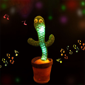 Yun Bestseller Schattige Dansende en Zingende Elektrische <span class=keywords><strong>Cactus</strong></span> Pluche Speelgoed Sport & Entertainment Hot Product - Product Image 2