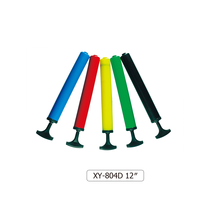 Article populaire en gros : Pompe à air portable en PP, écologique, étanche et durable, 30,7 cm, compatible avec les ballons, plusieurs embouts