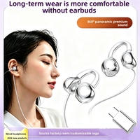 Écouteurs filaires en métal de type C, argent chromé, plaqués argent, écouteurs intra-auriculaires filaires pour smartphone Android, ordinateur portable