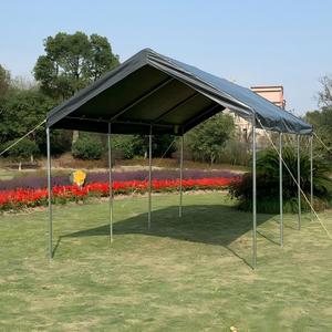 Abri de voiture/Garage en <span class=keywords><strong>aluminium</strong></span> et acier, pratique, durable, facile à assembler, imperméable, avec revêtement PVC, par GARDENWILD, avec bouton poussoir pour paroi latérale - Product Image 3