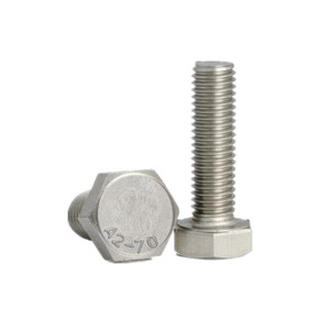 เครื่องมือฮาร์ดแวร์ DIN933 SS304 A2-80 M6 M8 M10 M12 M16สแตนเลสสลักเกลียวหกเหลี่ยมและถั่วฟรีตัวอย่างจากจีน - Product Image 6