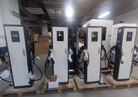 22kW*2 GB/T Tipe1/Tipe2 Dual Gun AC EV Charger Komersial RFID 44KW Stasiun Pengisian Daya WiFi 4G Aplikasi OCPP 1.6J IP55 Bersertifikasi CE Baru