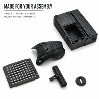 Manchons de protection industriels sur mesure en ABS et PP moulés par injection pour les joints de machines et les composants mobiles