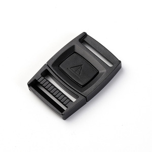 Hebilla de liberación lateral de plástico negro de 25 mm, duradera, para accesorios de bolsos - Product Image 2