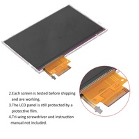 Kit de remplacement de rétroéclairage d'écran LCD, luminosité améliorée, pour console de jeu portable Game Boy Advance PSP 2000, sans fil 2,4 GHz, mémoire 128 Go