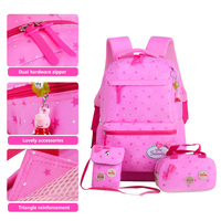 Usine OEM Sacs à livres personnalisés et imperméables en toile pour adolescentes avec dessin animé Livre pour enfants Cartable Sac à dos Sac pour enfants Sacs d'école