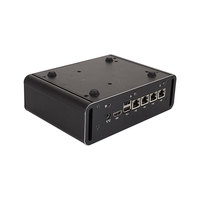 12GEN N100 Industrial Mini PC Intel 4 LAN 2,5G LAN 2 DDR4 Firewall Fanless 4 puertos Ethernet Nuevo UK Plug SSD Hard Mini Computer