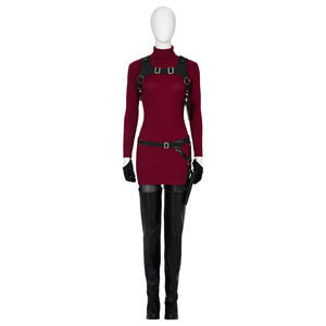 Ensemble de costumes pour femmes adultes en polyester, version pull rouge pour le cosplay Echo du <span class=keywords><strong>Resident</strong></span> <span class=keywords><strong>Evil</strong></span> Remake, en stock - Product Image 1