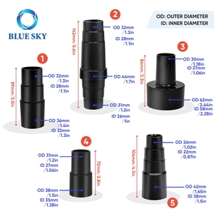 Phổ 26-32mm Má<span class=keywords><strong>y</strong></span> hút bụi <span class=keywords><strong>Adapter</strong></span> <span class=keywords><strong>Hose</strong></span> <span class=keywords><strong>Adapter</strong></span> Kit Reducer chuyển đổi cho má<span class=keywords><strong>y</strong></span> hút bụi bụi khai thác <span class=keywords><strong>Hose</strong></span> nối - Product Image 2