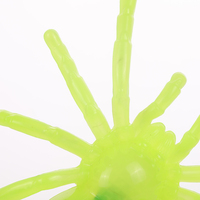 Shinyu — jouet électronique horreur-Halloween, vente en gros, araignée scintillante avec ventouse