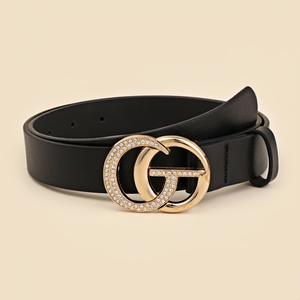 Cintura in pelle sintetica <span class=keywords><strong>di</strong></span> alta qualità da <span class=keywords><strong>donna</strong></span> 2025 Design <span class=keywords><strong>di</strong></span> <span class=keywords><strong>marca</strong></span> squisito con fibbia in metallo stile Jeans in vacchetta - Product Image 4