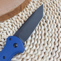 Couteau de camping BM-9070 - Poignée ergonomique profilée, conception tactique robuste, ouverture par bouton-poussoir, personnalisable ODM/OEM pour EDC
