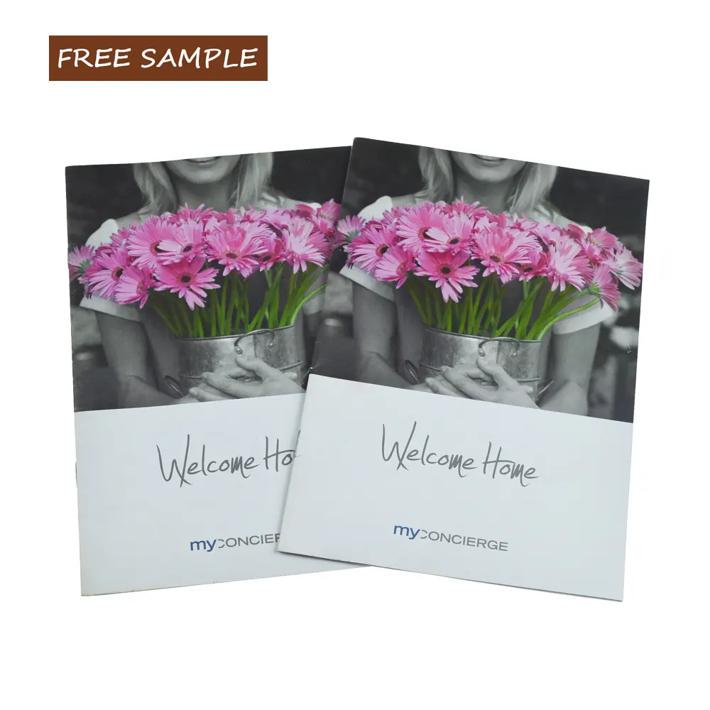 Free Sample Custom New Design Full Color Flyer Printing Magazine Brochure With Logo