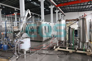 <span class=keywords><strong>Machine</strong></span> de remplissage de bière automatique modulaire et <span class=keywords><strong>flexible</strong></span> pour diverses formes de bouteilles, ligne de production de bière complète en verre - Product Image 4
