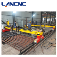 Machine de découpe plasma CNC à portique entièrement automatique, machine de découpe à flamme multi-têtes linéaire droite