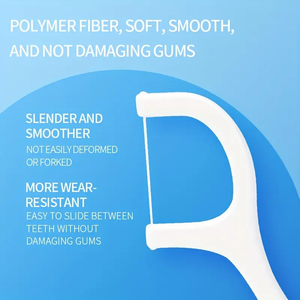 Il prodotto per la cura dei denti raccoglie il filo interdentale sacchetti di plastica per usare il filo interdentale per pulire facilmente i denti - Product Image 2