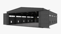 Atelier de structure en acier industrielle moderne de haute qualité, entrepôt, bâtiment préfabriqué à ossature métallique pour projets de construction