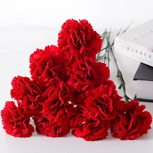 H-547 Single head carnation Mother's Day Teachers' Day gift artificial bouquet home decoration wholesale Valentine's Day