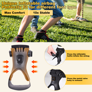 Attelle de pied AFO Drop pour la marche-Améliorée, confortable et efficace, réglable, pour tendinite d'Achille, fasciite plantaire, - Product Image 3
