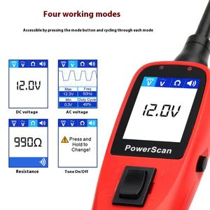 PowerScan PS100 kod okuyucu otomotiv devre test aleti ve araba için elektrik sistemi teşhis aracı - Product Image 4