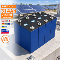 Batterie LiFePO4 EU PL Stock REPT 3.2V 314Ah, cellule prismatique LFP 280Ah 340Ah 320Ah pour camping-car, bateau, yacht, système solaire