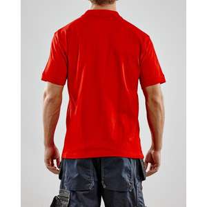 BLAKLADER - 330510355600L Polo Rouge-EAN 7330509125250 TRAVAIL T-SHIRTS ET POLO - Product Image 3