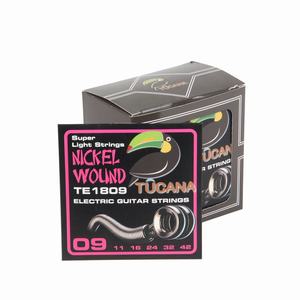 Tucana <span class=keywords><strong>chitarra</strong></span> elettrica a corda 010 011 Gauge confezionate in acciaio e nichel con picconi all'ingrosso tipo di effetto di fornitura - Product Image 3