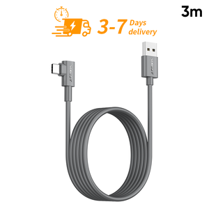 Câbles USB C SUNGUY prêts à être expédiés, 18W, 3m, haute vitesse, charge rapide, câble de données, cavo di ricarica, cable - Product Image 1